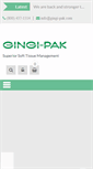 Mobile Screenshot of gingi-pak.com